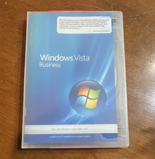 Microsoft Windows Vista Business OEM System Builder DVD English Sealed 32-bit