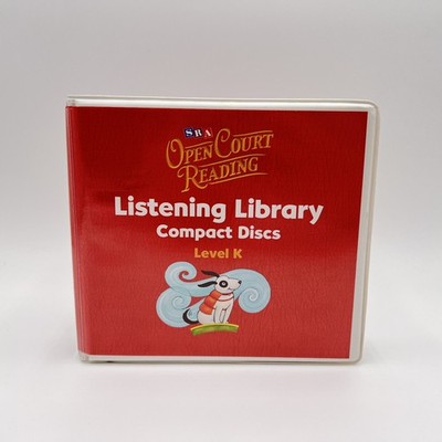 SRA Open Court Reading Preschool Level K Compact Discs Listening Library Set 9
