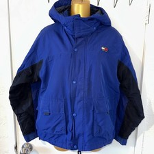 Tommy Hilfiger Royal Blue Puffer Jacket Youth Large