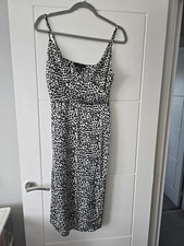 New Look Animal Print wrap dress size 10