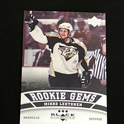 MIKKO LEHTONEN Triple D Rookie 2006-07 UD Black Diamond  #168 Free CombShip