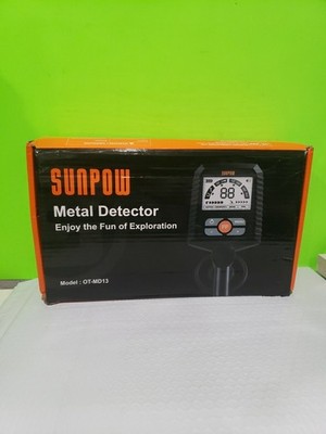 SUNPOW Metal Detector OT-MD13 - Waterproof LCD, 4 Modes, IP68 Coil
