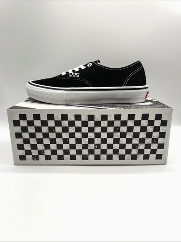 Vans Skate Old Skool Black White Size 7.0