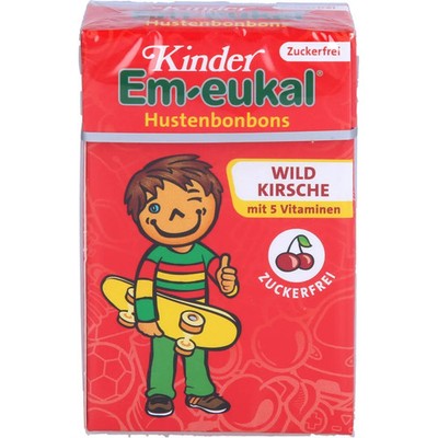 EM-EUKAL Kinder Bonbons zuckerfrei Pocketbox 40 g PZN 03166600