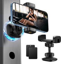 Gym Magnetic Phone Holder, Portable Magnetic Phone Holder Phone Mount Gym