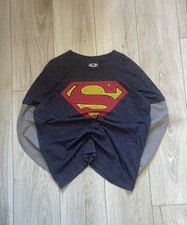 Y2k Vintage 2000s Superman Longsleeve Size XL