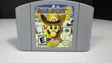 Mario Party 2 (Nintendo 64, 2000) N64 Authentic Cartridge NICE LABEL
