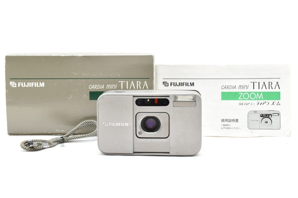 [CASI COMO NUEVA EN CAJA] Cámara fotográfica Fujifilm Fuji Cardia mini TIARA 35 mm de JAPÓN Foto 3 de 4