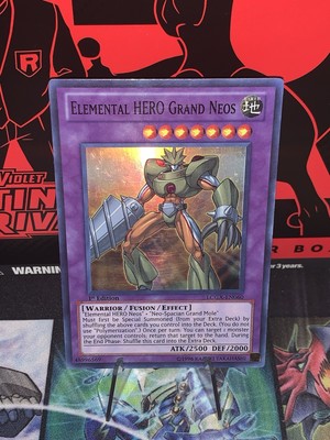 Elemental HERO Grand Neos LCGX-EN060 Yu-Gi-Oh Legendary Collection 2-1st  Edition