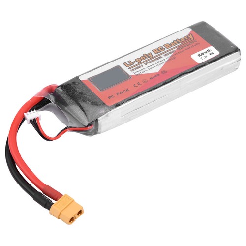 Batería LiPo Recargable ZOP POWER 2S 7.4V 6000mAh 45C Con Enchufe XT60 (6000mAh - Imagen 4 de 9