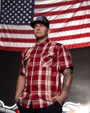 Dixxon Flannel The Valor Bamboo Short Sleeve. Men's 2XL - New With Tags