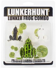 LunkerHunt Lunker & Pocket Frog Combo 1/2 & 1/4 Oz Fishing Bait Lures LFCOM01