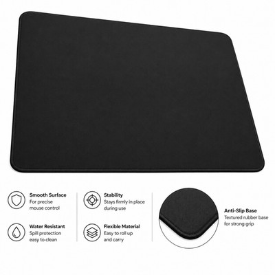 Artisan Zero Classic FX Soft Knitted Fabric Mouse Pad - Black, Size XL