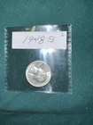 1948-S Washington 25C Silver Quarter / UNC