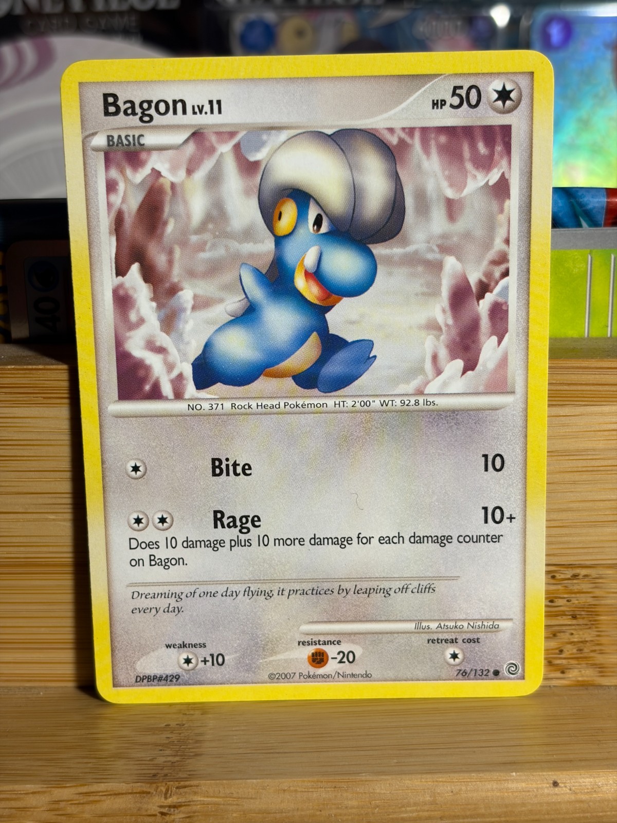 BAGON 76/132 Secret Wonders Unlimited Vintage Pokemon TCG Lightly Played