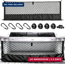 Truck Bed Cargo Net Envelope Stretchable Trunk Netting 51 x 18 Inches Pickup Rea