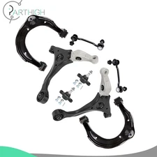 8Pcs Front Control Arm And Ball Joint Sway Bar Link For 2006-2010 Hyundai Sonata