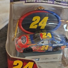 Trevco NASCAR 24 Car Dated Collectible Ornament Artist Designed Christmas 2004