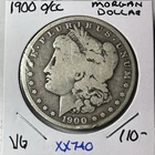KEY RARE DATE 1900 O/CC MORGAN DOLLAR IN  NICE VG Condition XX740