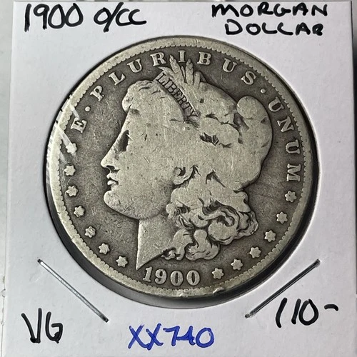 KEY RARE DATE 1900 O/CC MORGAN DOLLAR IN  NICE VG Condition XX740