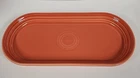 Fiestaware - BREAD PLATTER UTILITY TRAY - Persimmon - FIESTA 12" - Retired