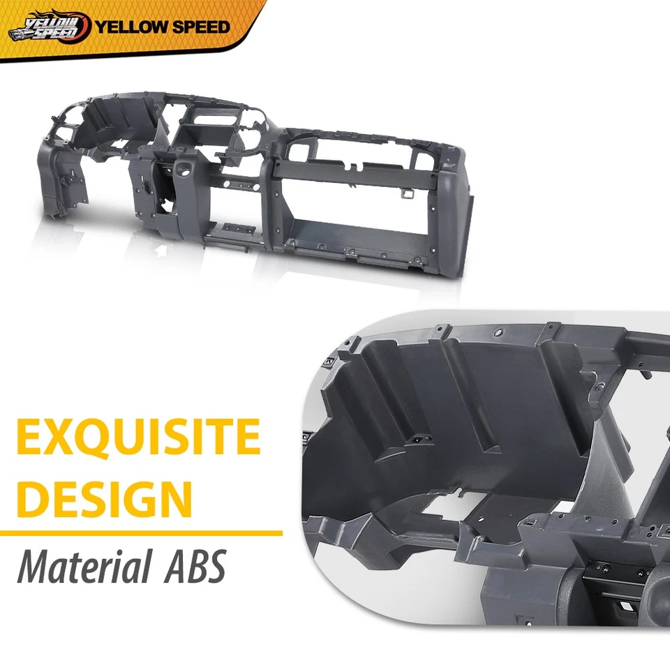 Fit For 1998-2001 Dodge RAM Dashboard Inner DASH CORE Frame Mount Assembly Gray - Image 3 of 4