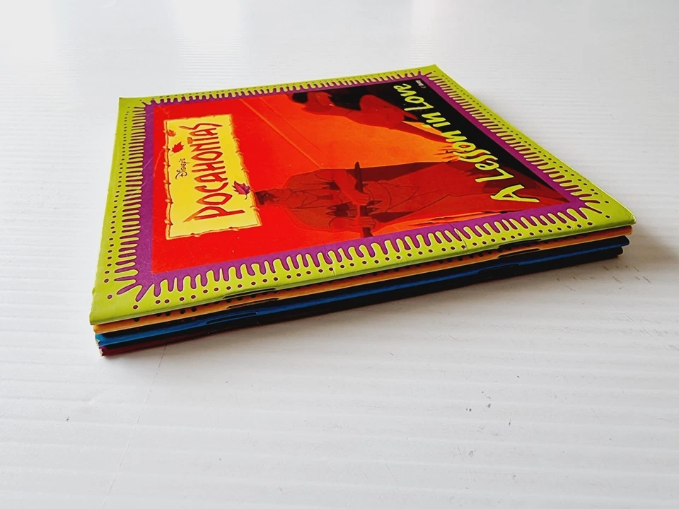 Disney's POCAHONTAS Set Of 4 Books 1995 PB Reed For Kids Vintage Bundle Bulk Lot - Image 4 of 4