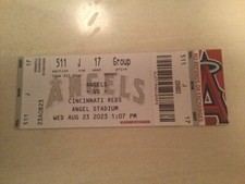 ELLE DE LA CRUZ 6 RBI GAME LA ANGEL 8/23/23 TICKET STUB MINT OHTANI