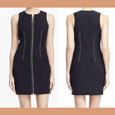 NWT $375 T by Alexander Wang Sleeveless Tech Suiting Dress [ SZ 8 ] #819