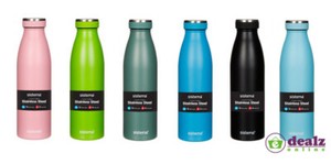 stainless steel double wall drink bottle