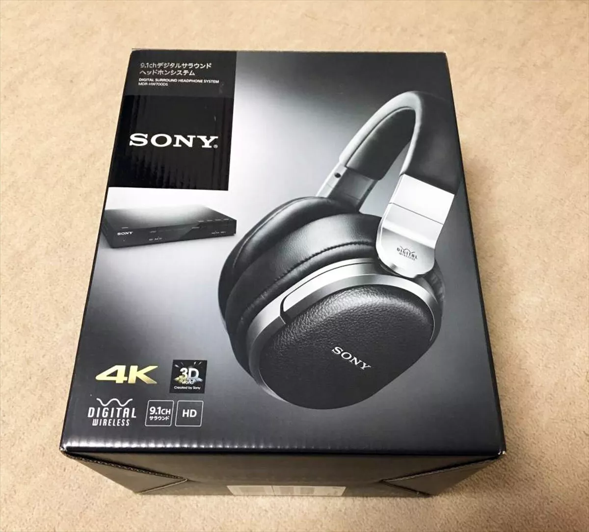 SONY MDR-HW700DS 9.1ch Wireless Surround Sound Headphone System 