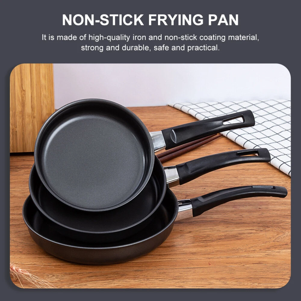 Egg Cooker Pan Rounded Non- Stick Pan Egg Skillet Pan Non- Stick Crepe Pans