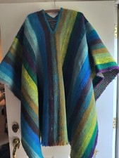 Double Sided Mexican Adults Poncho