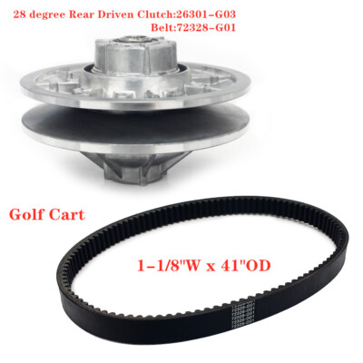 Für EZGO 4 Cycle Gas Golf Car 28 Grad Angetriebene Kupplung Antriebsriemen 91-09