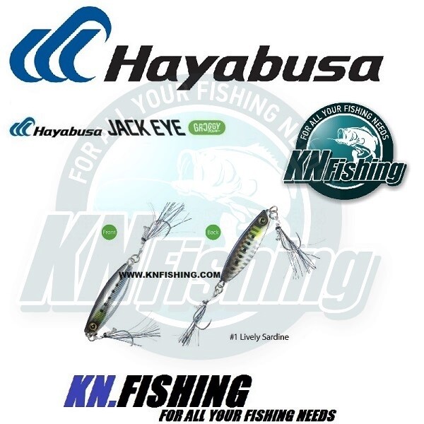 HAYABUSA JACK EYE GROGGY FS416 Jig Slow Shore Jigging JAPAN 20gr