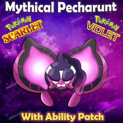 Mythical Pecharunt Battle Ready | Non Shiny | Pokemon Scarlet and Violet