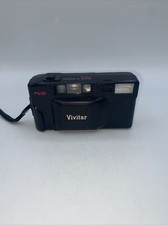 Vivitar PS:35 35MM Film Point and Shoot Film Camera Turns On Untested