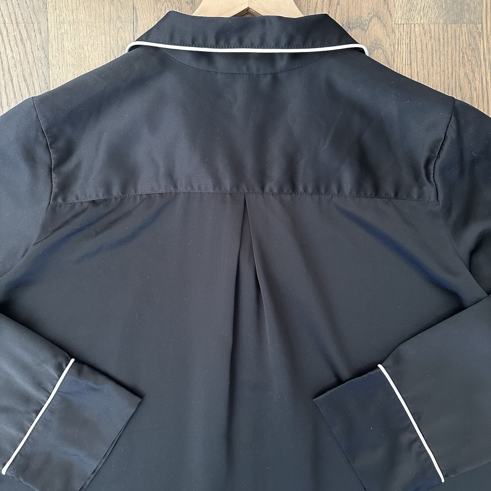 Natori Womens Charm Essentials Solid Button Down … - image 6