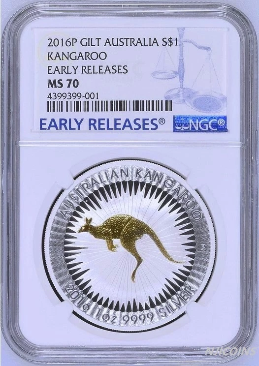 Australian Kangaroo Silver Bullion Coins for sale | eBay