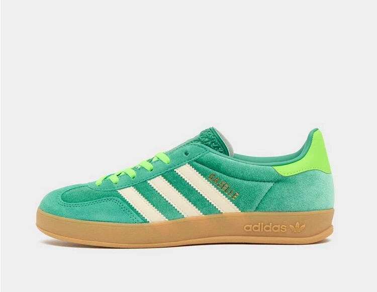 【✨新品未使用✨】adidas GAZELLE indoor 24cm グリーン Adidas Gazelle Indoor スニーカー | グリーン | FARFETCH JP