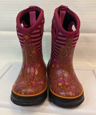 BOGS CLASSIC FLOWER STRIPES Winter Boots US 7 (290)