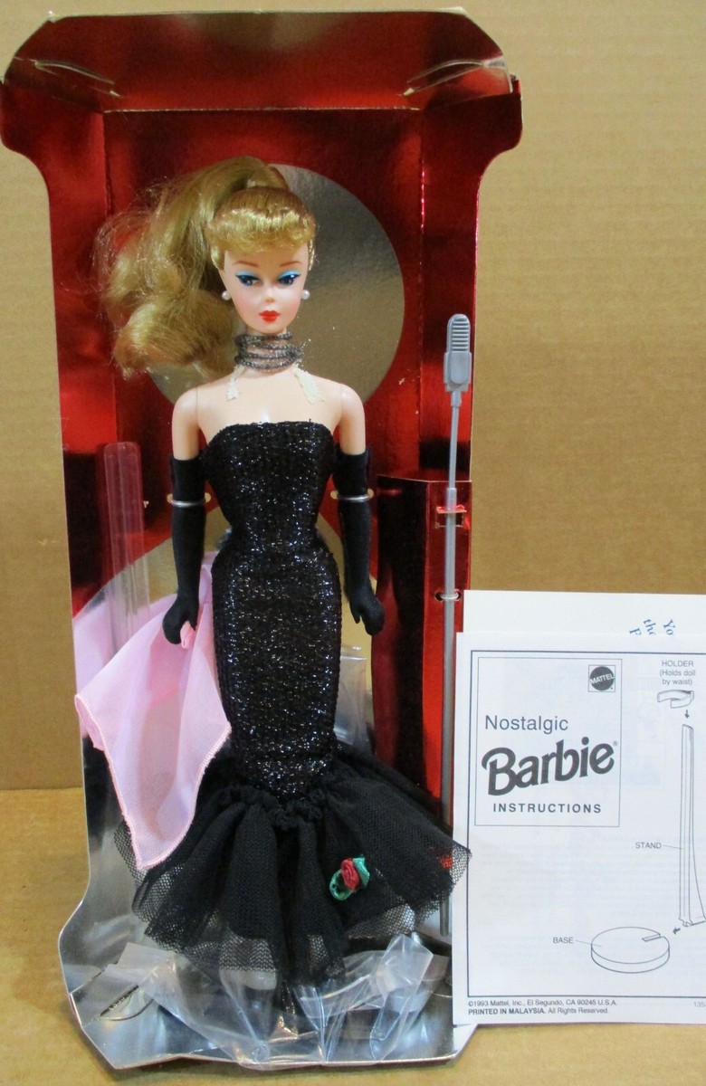 Solo In The Spotlight Barbie Doll Original 1960 Fashion Repro Blond Hair New(A1)