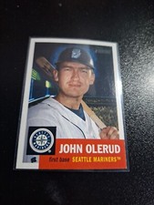 2002 TOPPS HERITAGE NIGHT VARIATION SP #69 JOHN OLERUD SEATTLE MARINERS NRMT-MT!