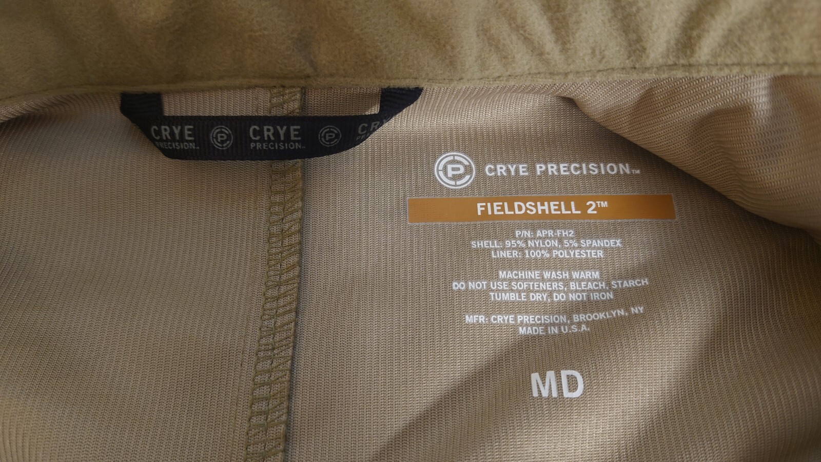 Crye Precision FieldShell 2 Medium Soft Shell Jacket Multicam (Medium ...