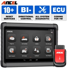 Ancel X6 Bluetooth Bi-Directional OBD2 Automotive Full System Car OBD Diagnostic