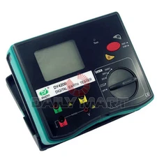 NEW Duoyi DY4200 Digital Earth Ground Resistance Tester Meter 0.01Ω to 2000Ω