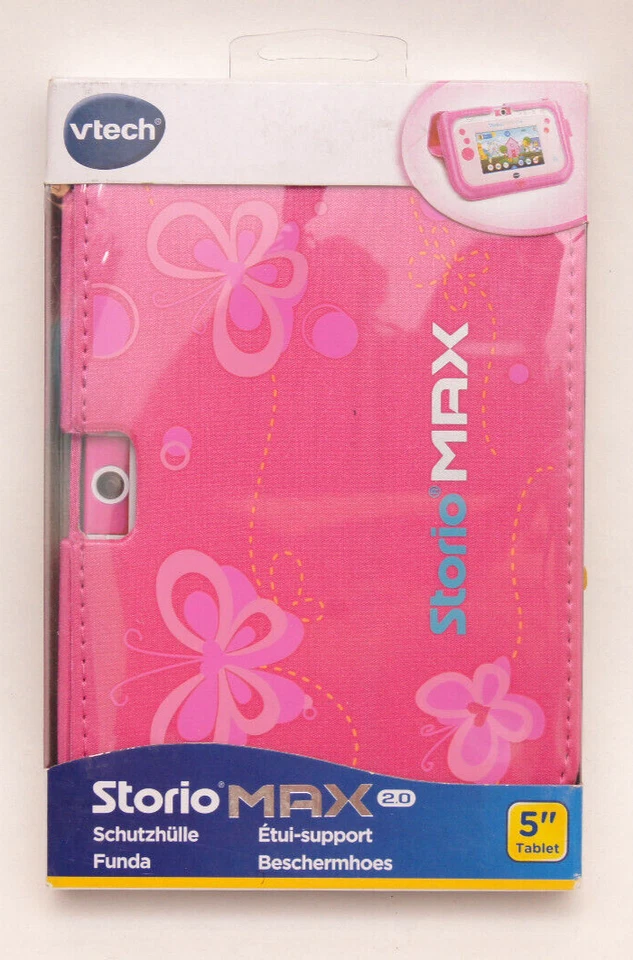 VTech Schutzhülle für Storio MAX 2.0 Hülle Display für Mädchen Rosa Pink NEU
