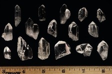 Arkansas Crystal Quartz - Small Points from Avatar Crystal Mine - 25 Pieces