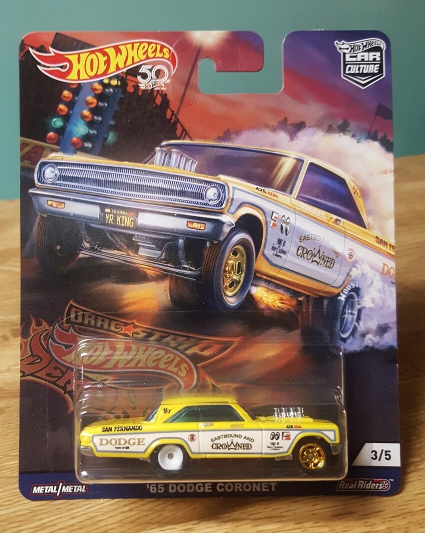 Hot Wheels Car Culture Drag Strip Demons '65 Dodge Coronet 1:64