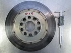 Rear Left Disc Brake Rotor & Hat 328x28 182949 183251 OEM Ferrari 360 Challenge